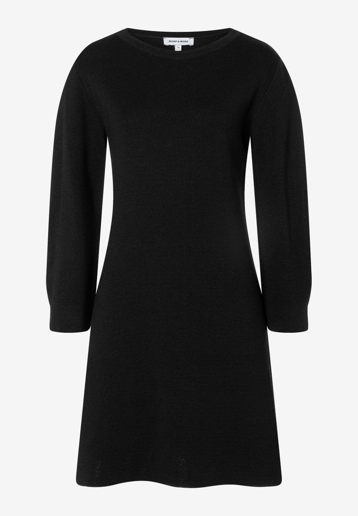 Strickkleid mit Rundhalsausschnitt