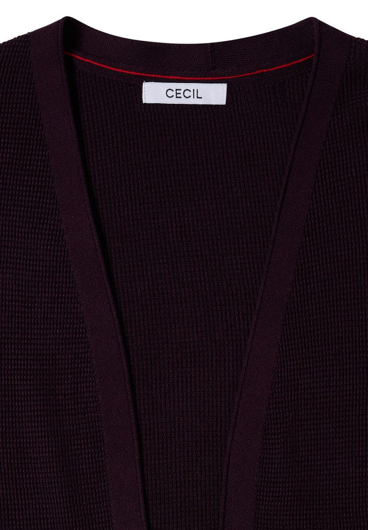 Offener Cardigan mit langen Ärmeln
