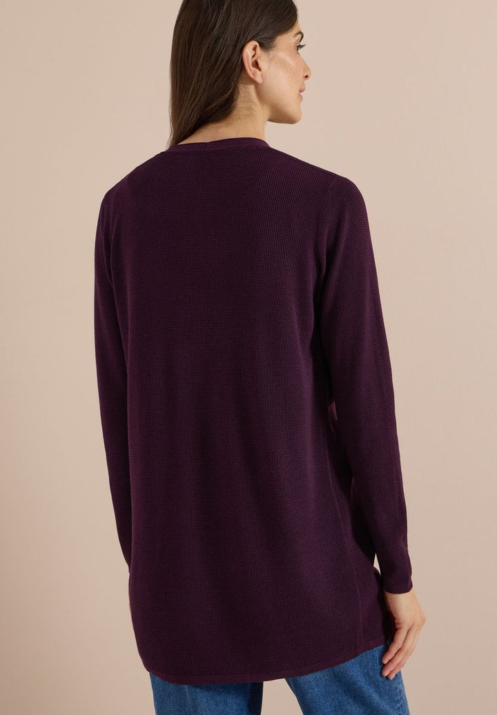 Offener Cardigan mit langen Ärmeln