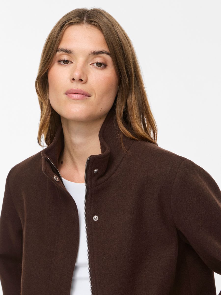 VICLAUDIA L/S HIGH NECK SHORT JKT- NOOS
