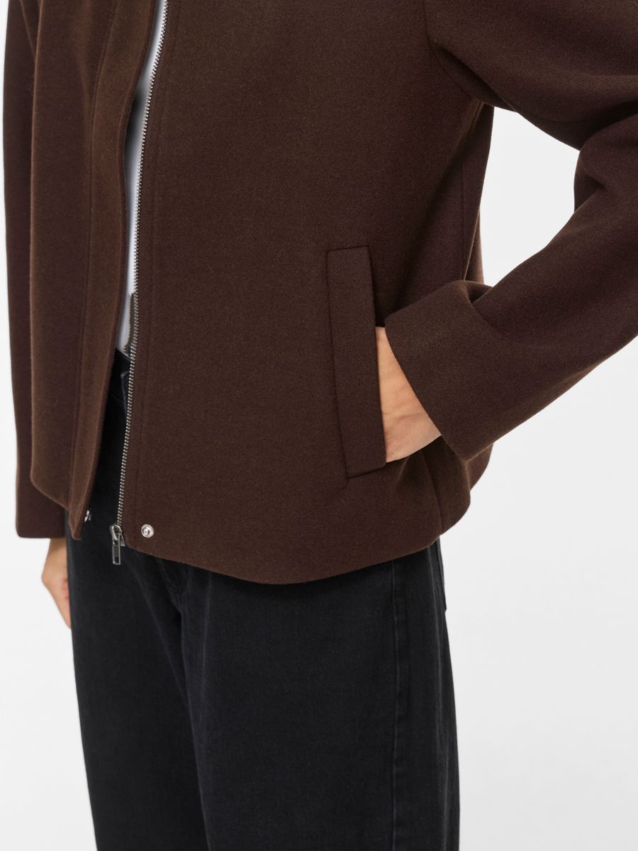 VICLAUDIA L/S HIGH NECK SHORT JKT- NOOS
