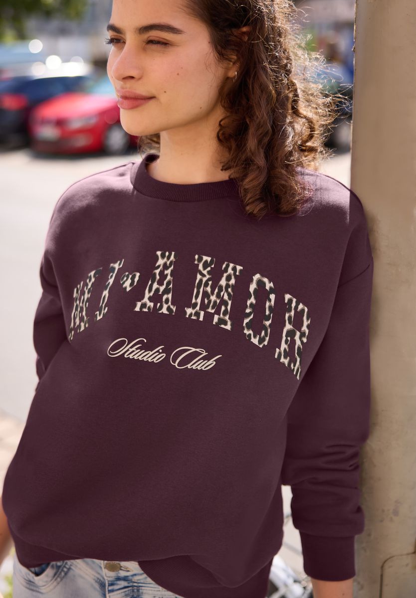 Crewneck Sweatshirt im Loose Fit