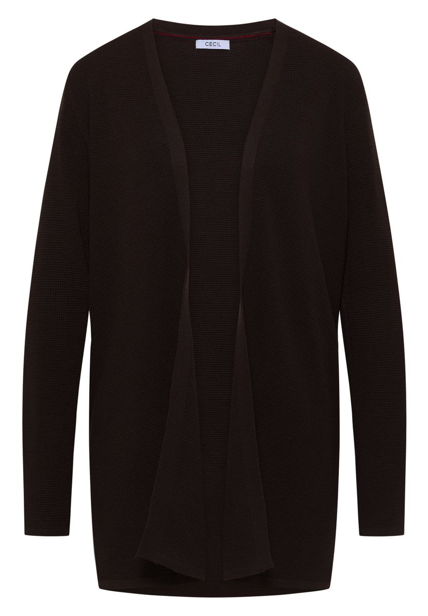 Offener Cardigan mit langen Ärmeln