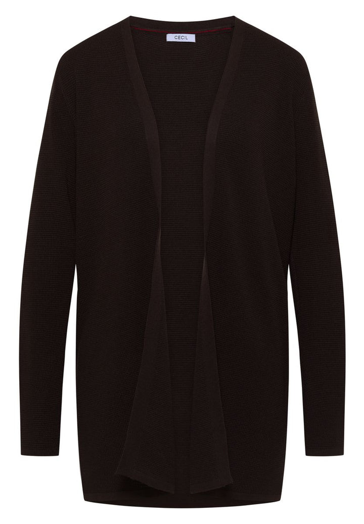 Offener Cardigan mit langen Ärmeln