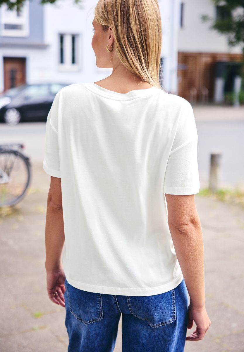 T-Shirt mit Rundhals und Print