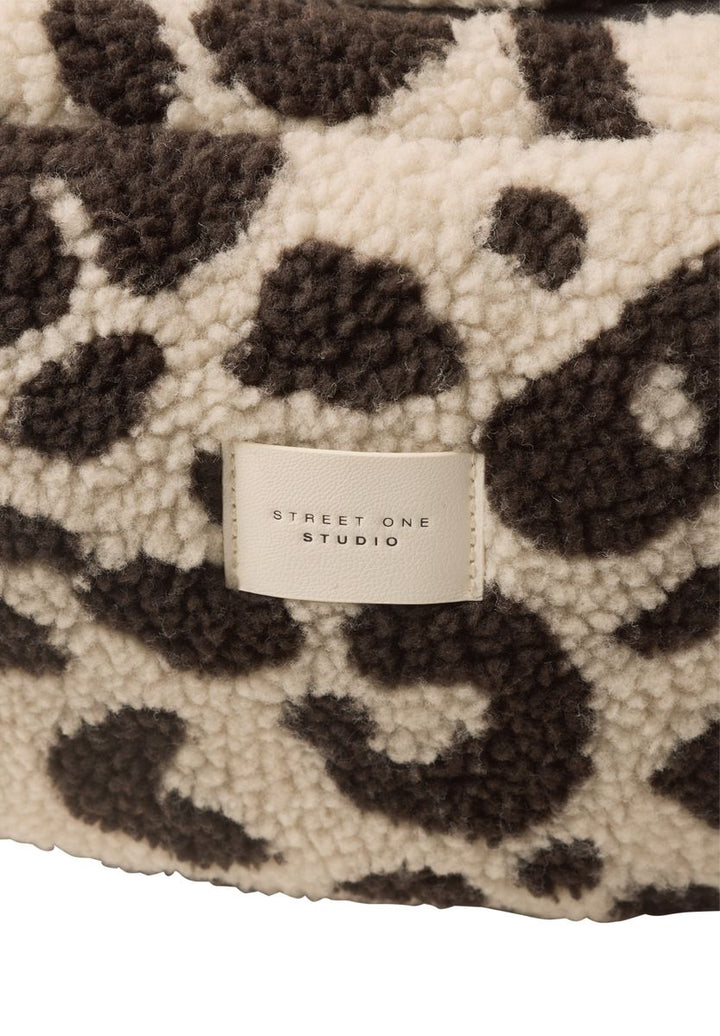Teddy-Tasche mit Leo-Muster