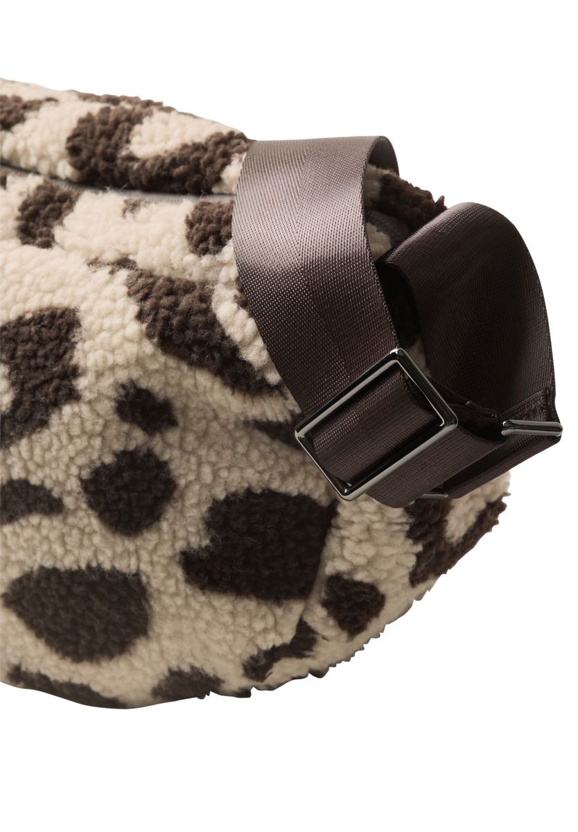 Teddy-Tasche mit Leo-Muster