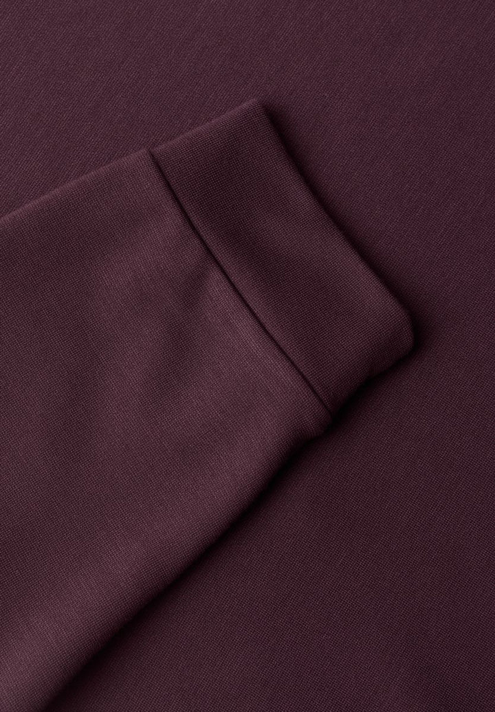 3/4-Arm Shirt mit Spitzenkante am Saum