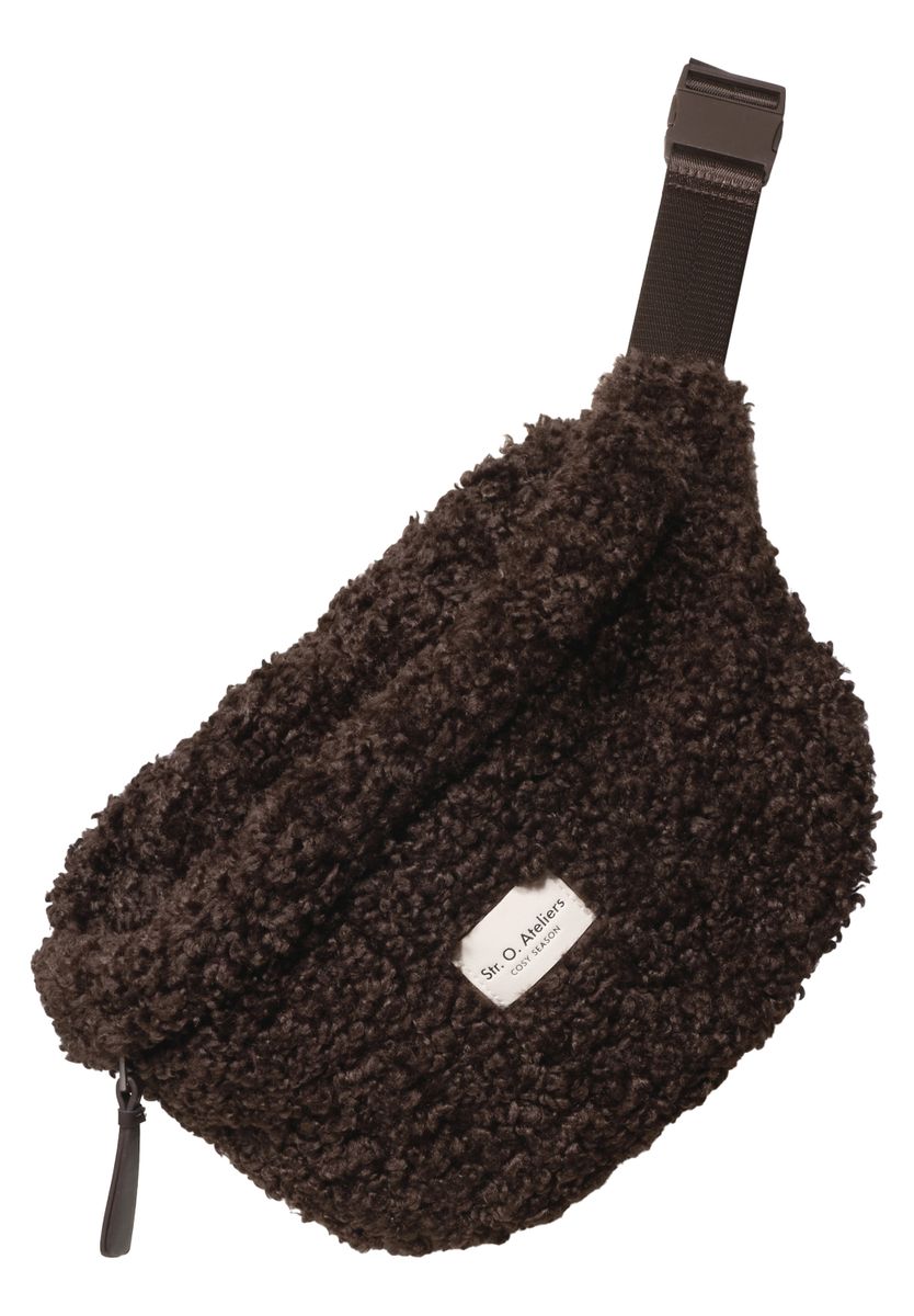 Teddy-Umhängetasche in Unifarbe