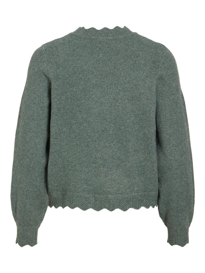 VINIKOLINA O-NECK L/S KNIT TOP - NOOS
