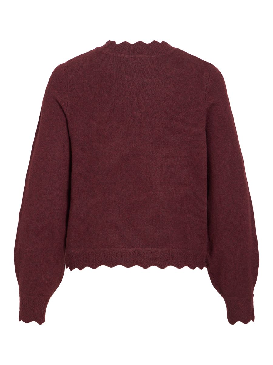 VINIKOLINA O-NECK L/S KNIT TOP - NOOS