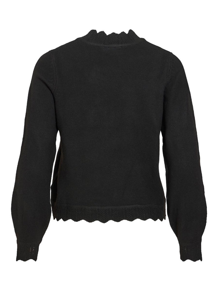 VINIKOLINA O-NECK L/S KNIT TOP - NOOS