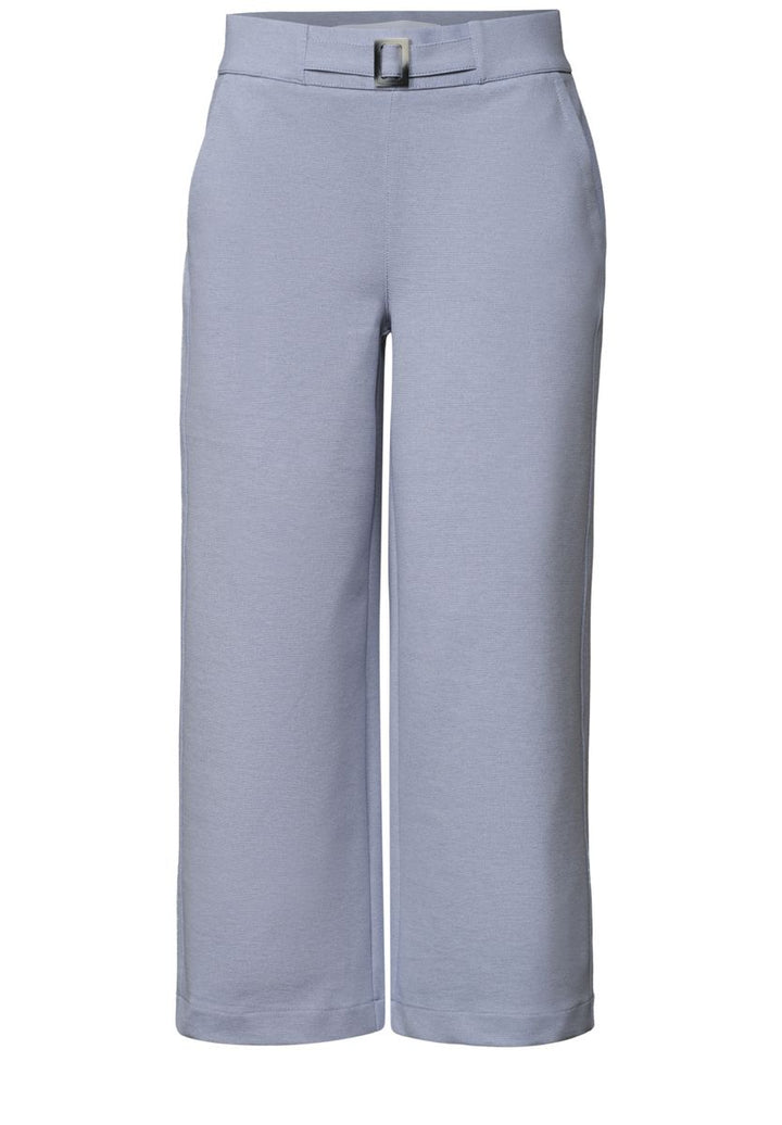 High Waist Culotte mit Schnallendetail