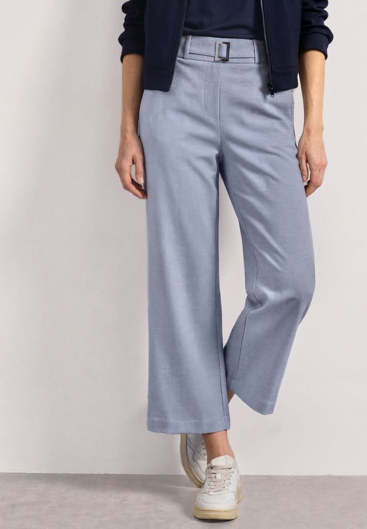 High Waist Culotte mit Schnallendetail