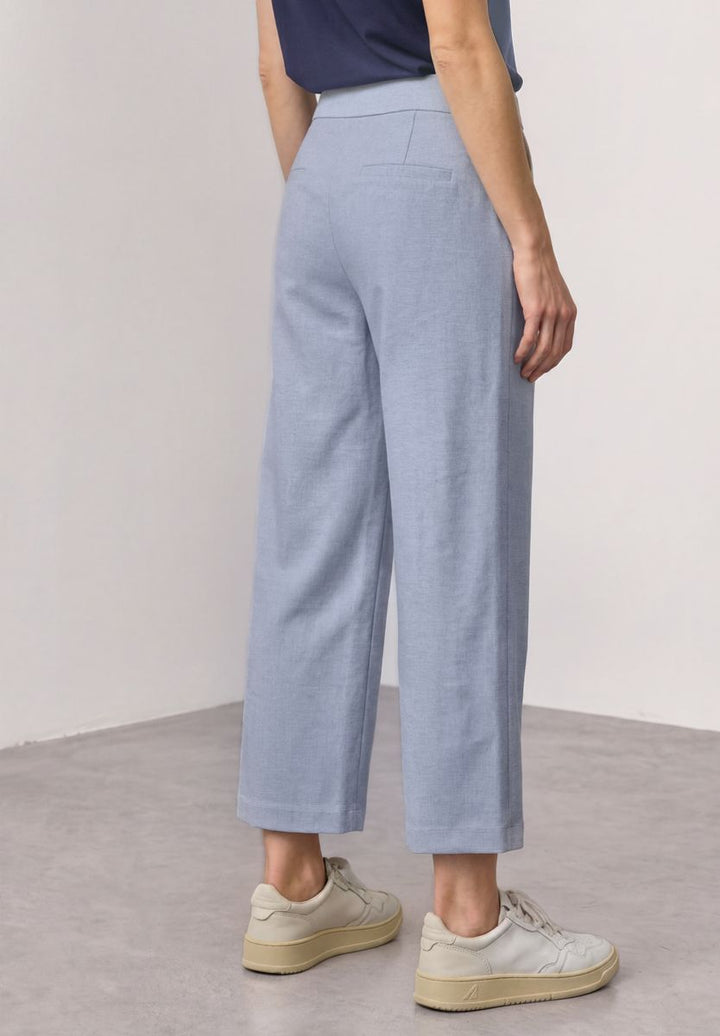 High Waist Culotte mit Schnallendetail