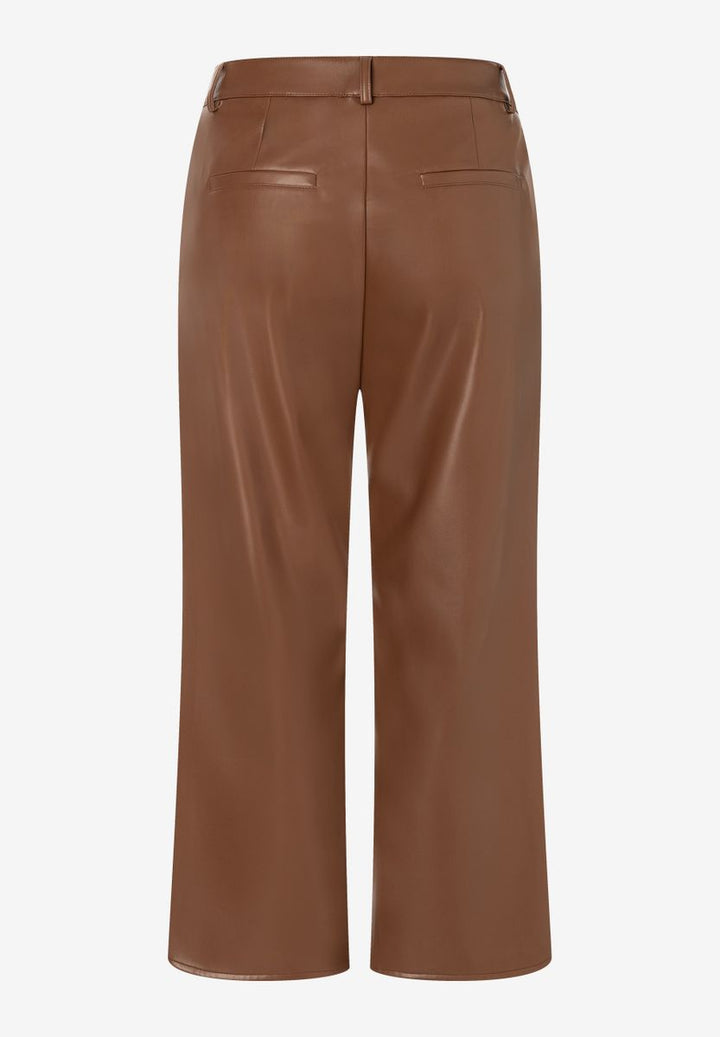 Culotte in Lederoptik