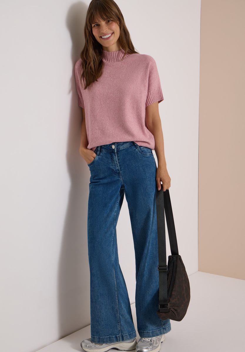 Dolman Pullover mit Turtle Neck
