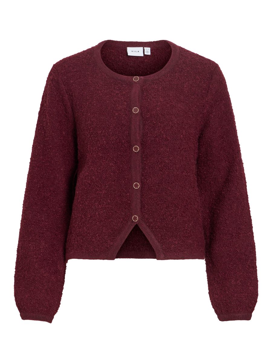 VIPIGGA O-NECK L/S KNIT JACKET NOOS