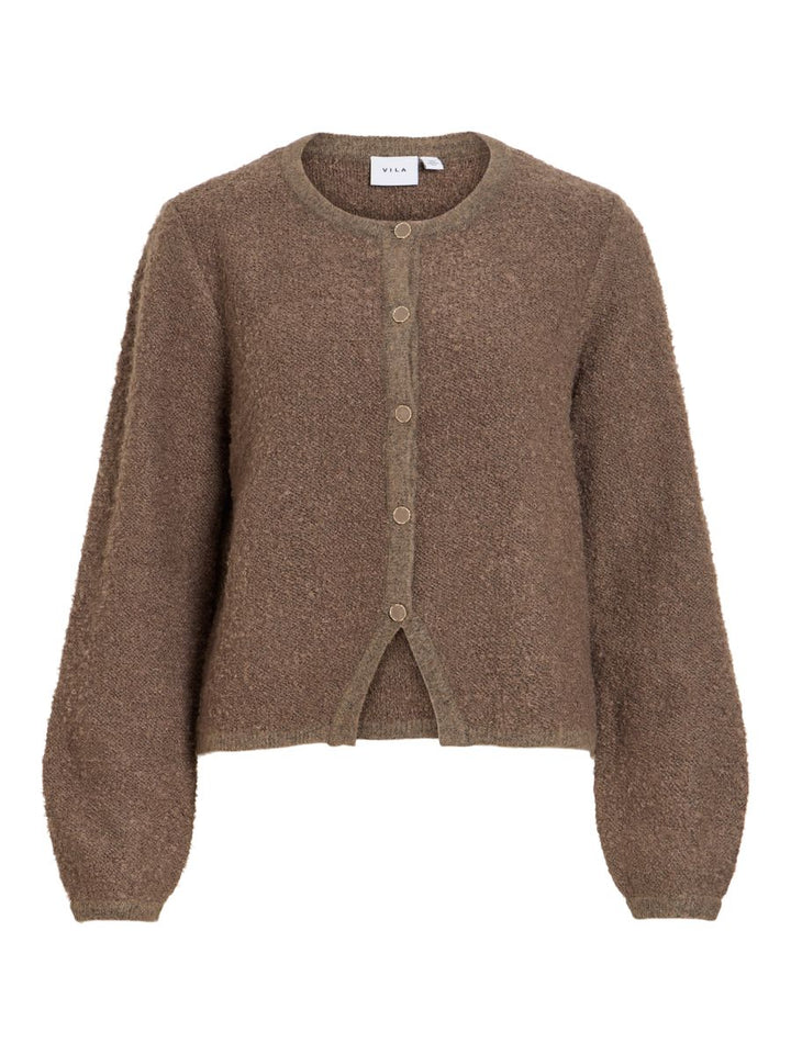 VIPIGGA O-NECK L/S KNIT JACKET NOOS