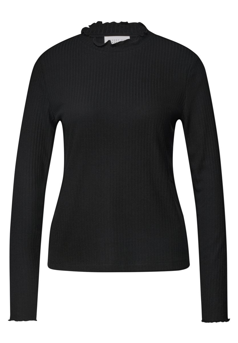 Langarm Shirt mit Turtle Neck