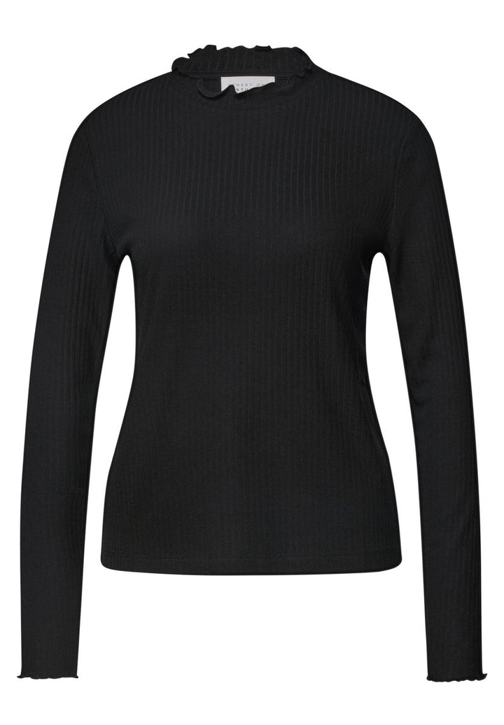 Langarm Shirt mit Turtle Neck