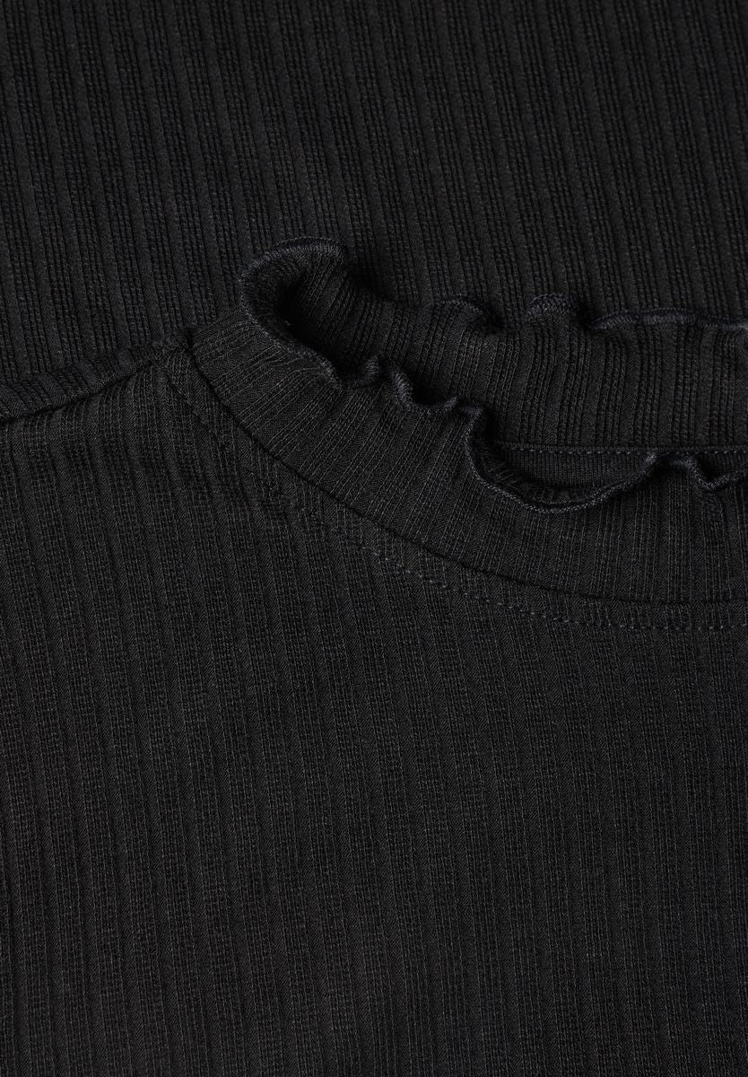 Langarm Shirt mit Turtle Neck