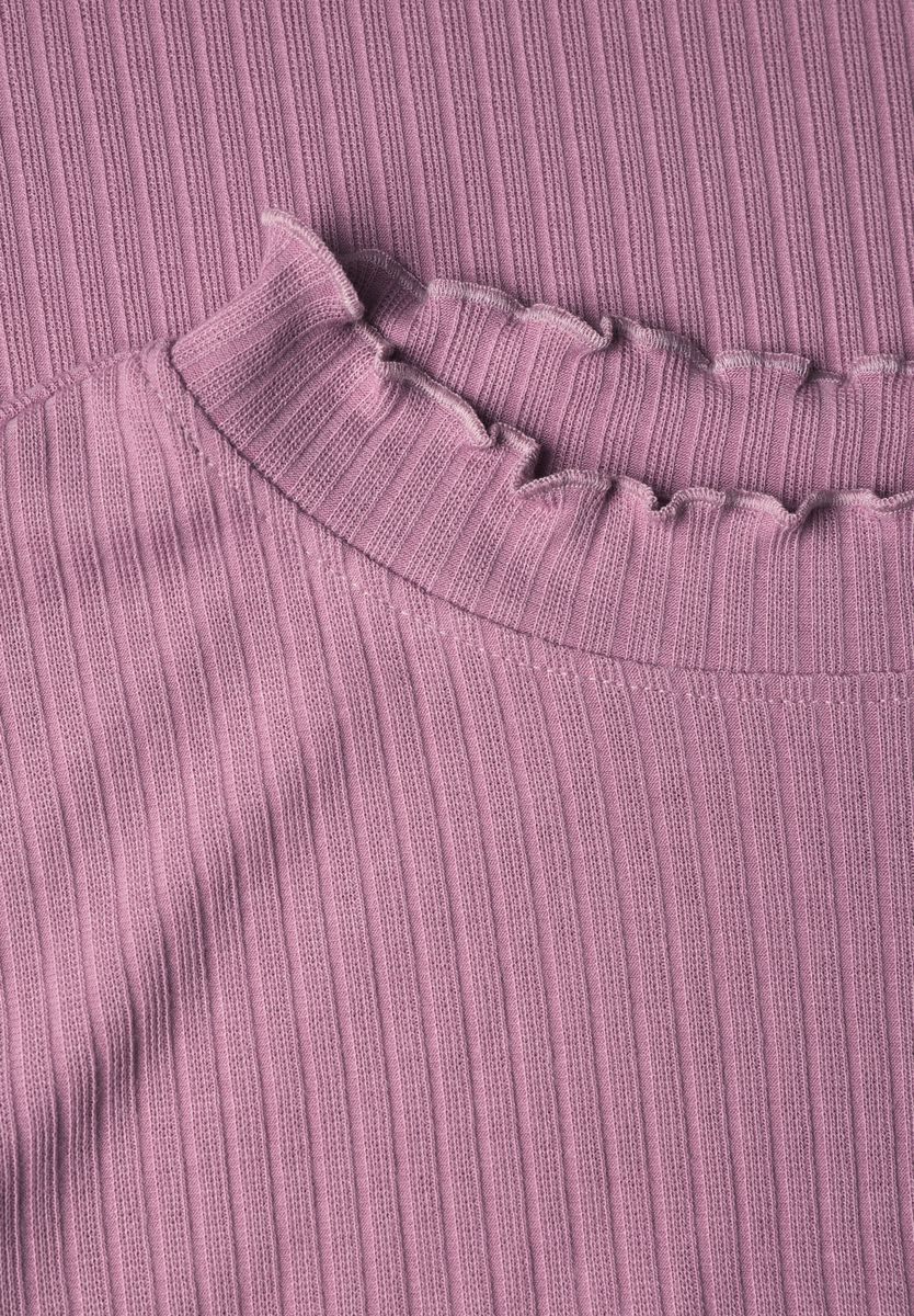 Langarm Shirt mit Turtle Neck