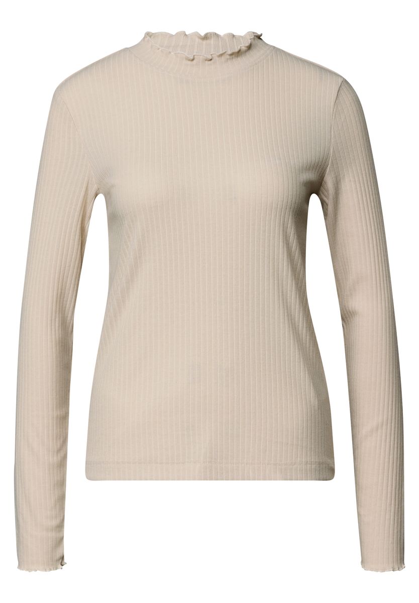 Langarm Shirt mit Turtle Neck
