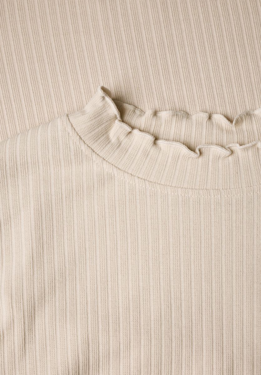 Langarm Shirt mit Turtle Neck