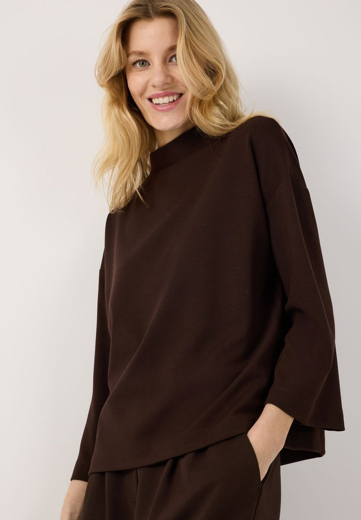 Sweatshirt mit Turtleneck