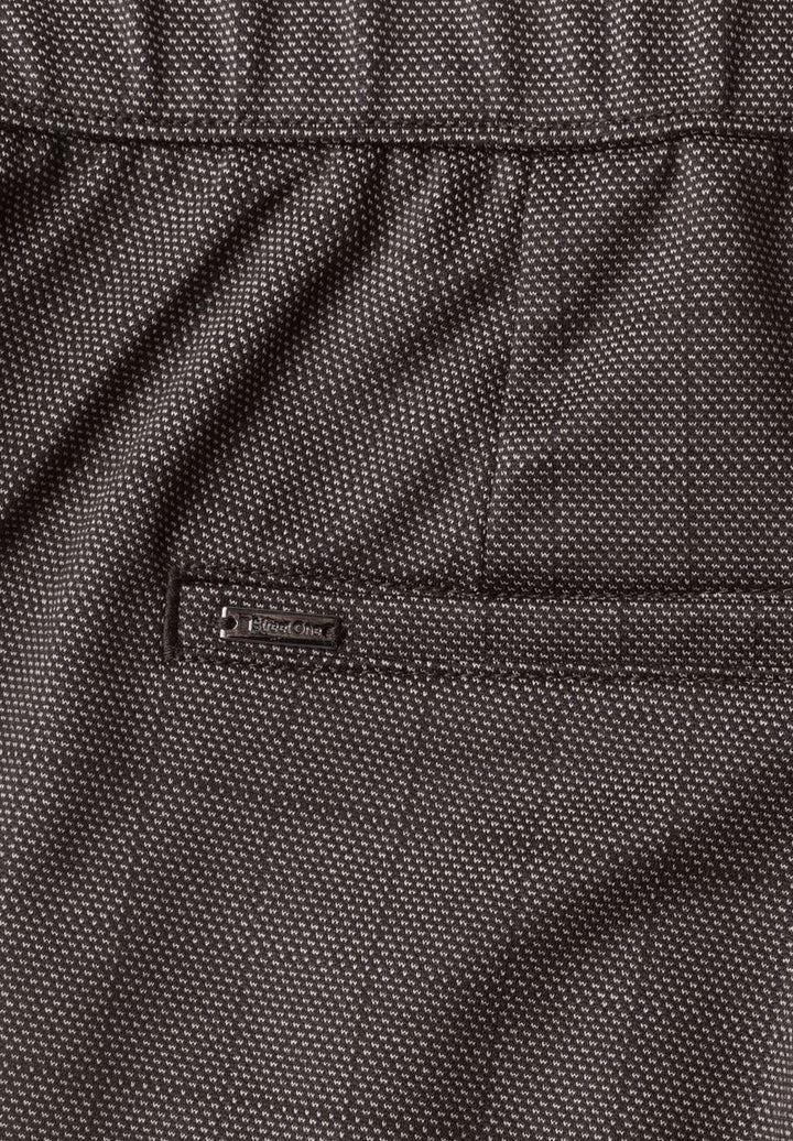 High Waist Wide Leg Culotte mit Karomuster