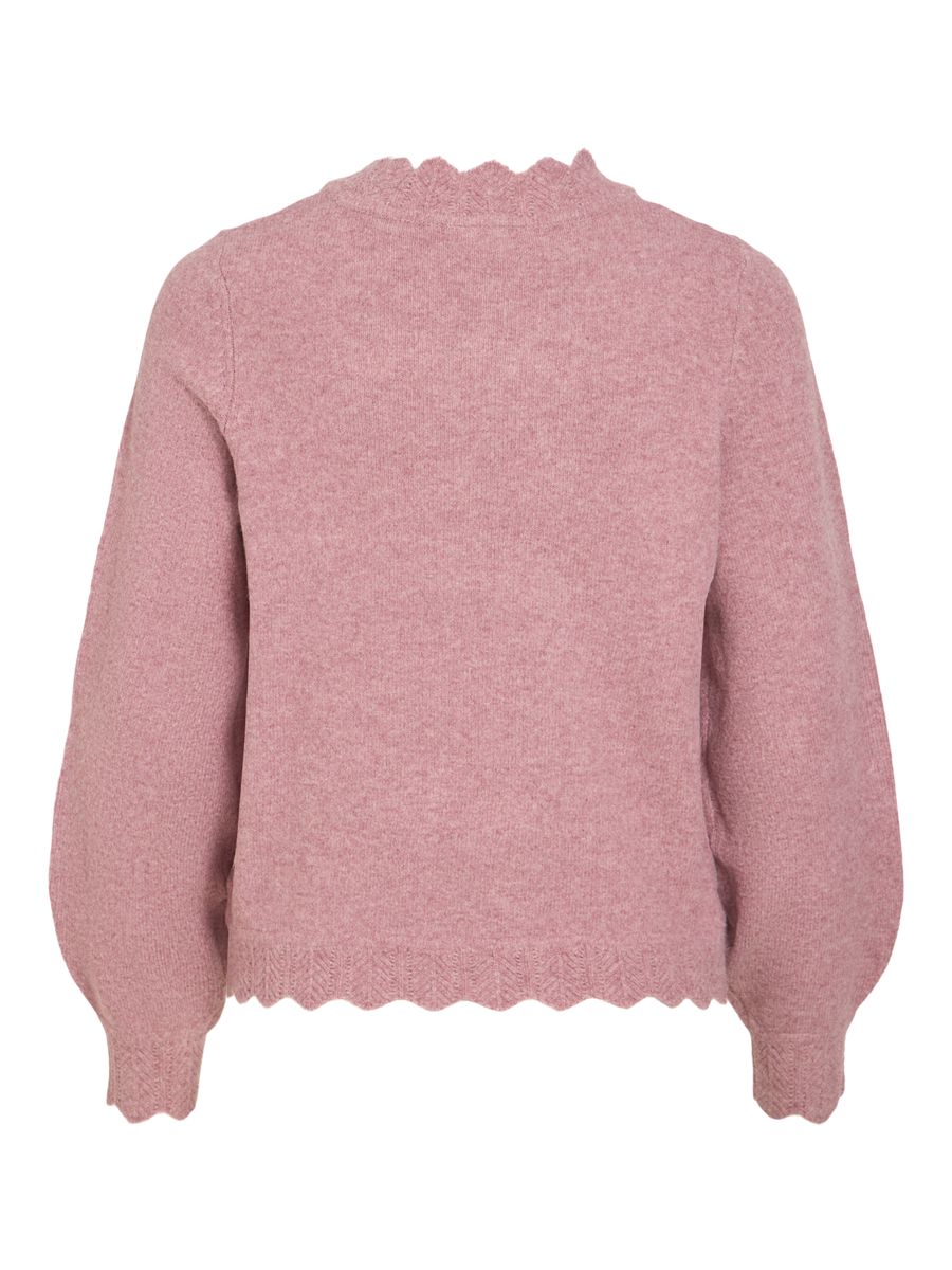VINIKOLINA O-NECK L/S KNIT TOP - NOOS