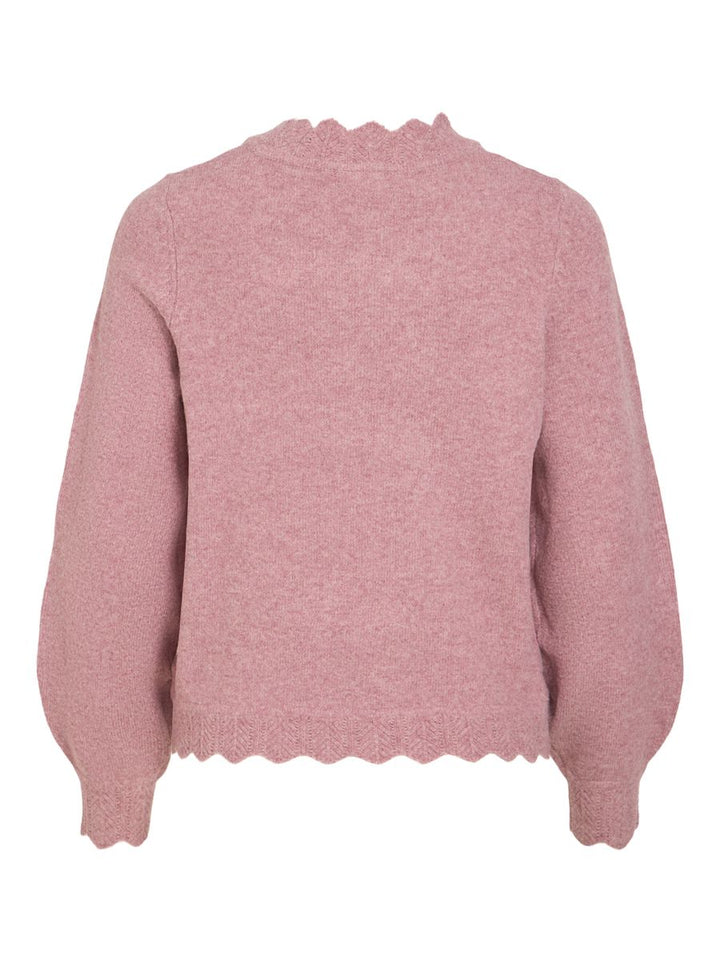 VINIKOLINA O-NECK L/S KNIT TOP - NOOS