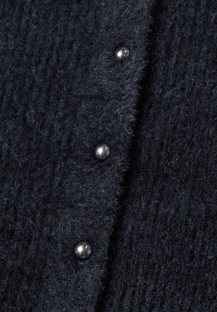 Kuscheliger Halbarm Cardigan mit Rundhals