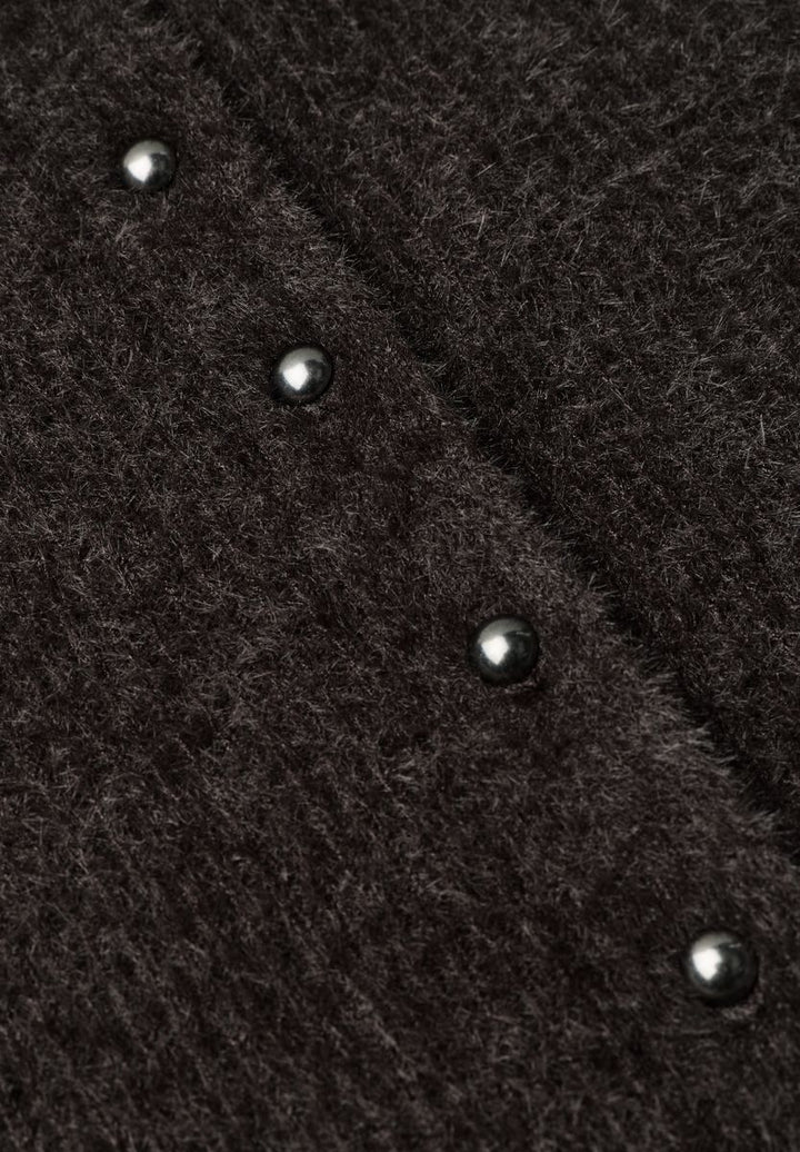 Kuscheliger Halbarm Cardigan mit Rundhals