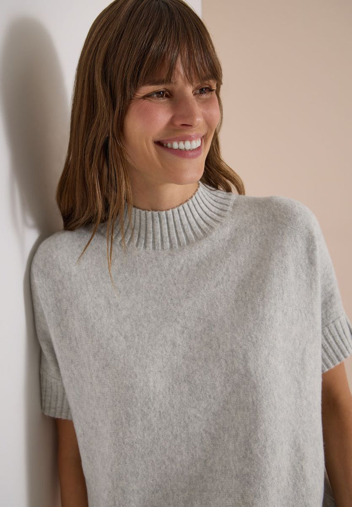Dolman Pullover mit Turtle Neck