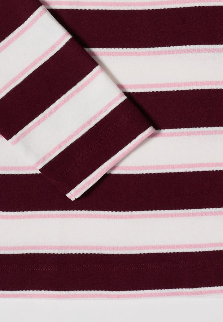 Langarm Poloshirt mit Knöpfen