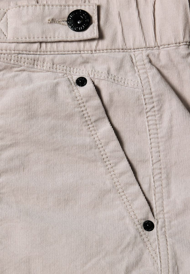 Mid Waist Barrel Leg Hose im Loose Fit