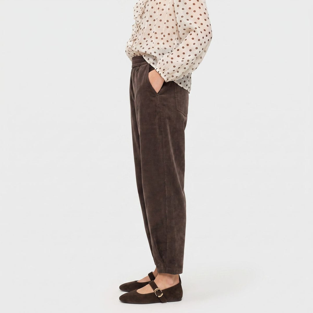 MAC JEANS - EVA 2.3, Modern fluid corduroy
