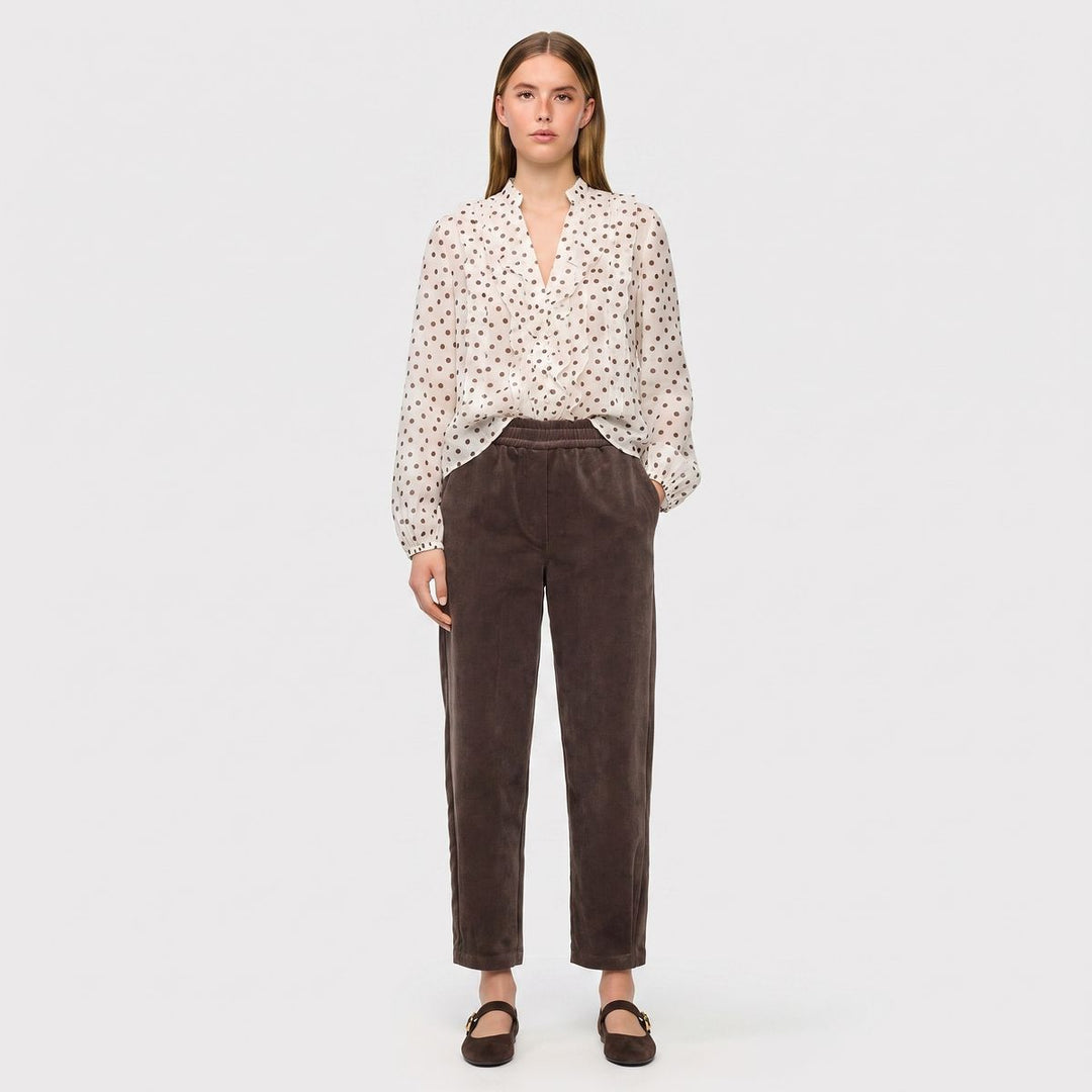 MAC JEANS - EVA 2.3, Modern fluid corduroy