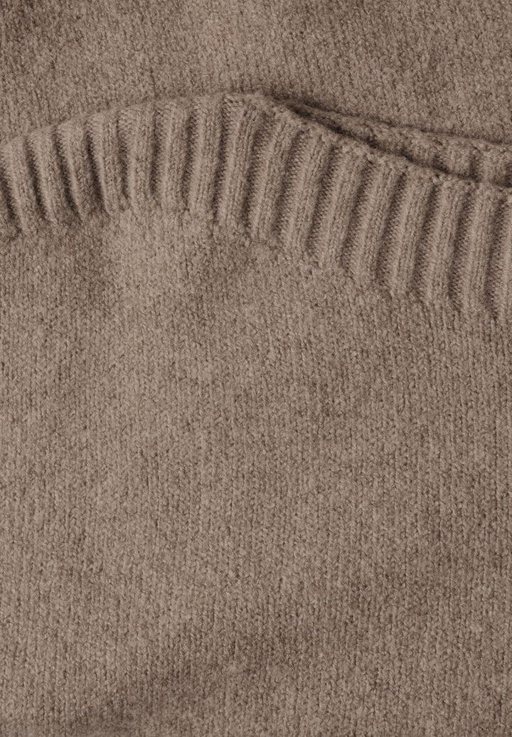 Langarm Pullover mit Boat Neck