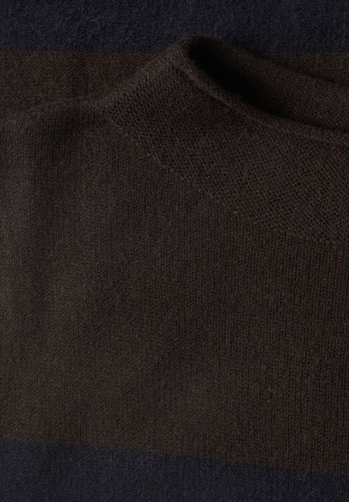 Kurzarm Pullover mit Turtle Neck
