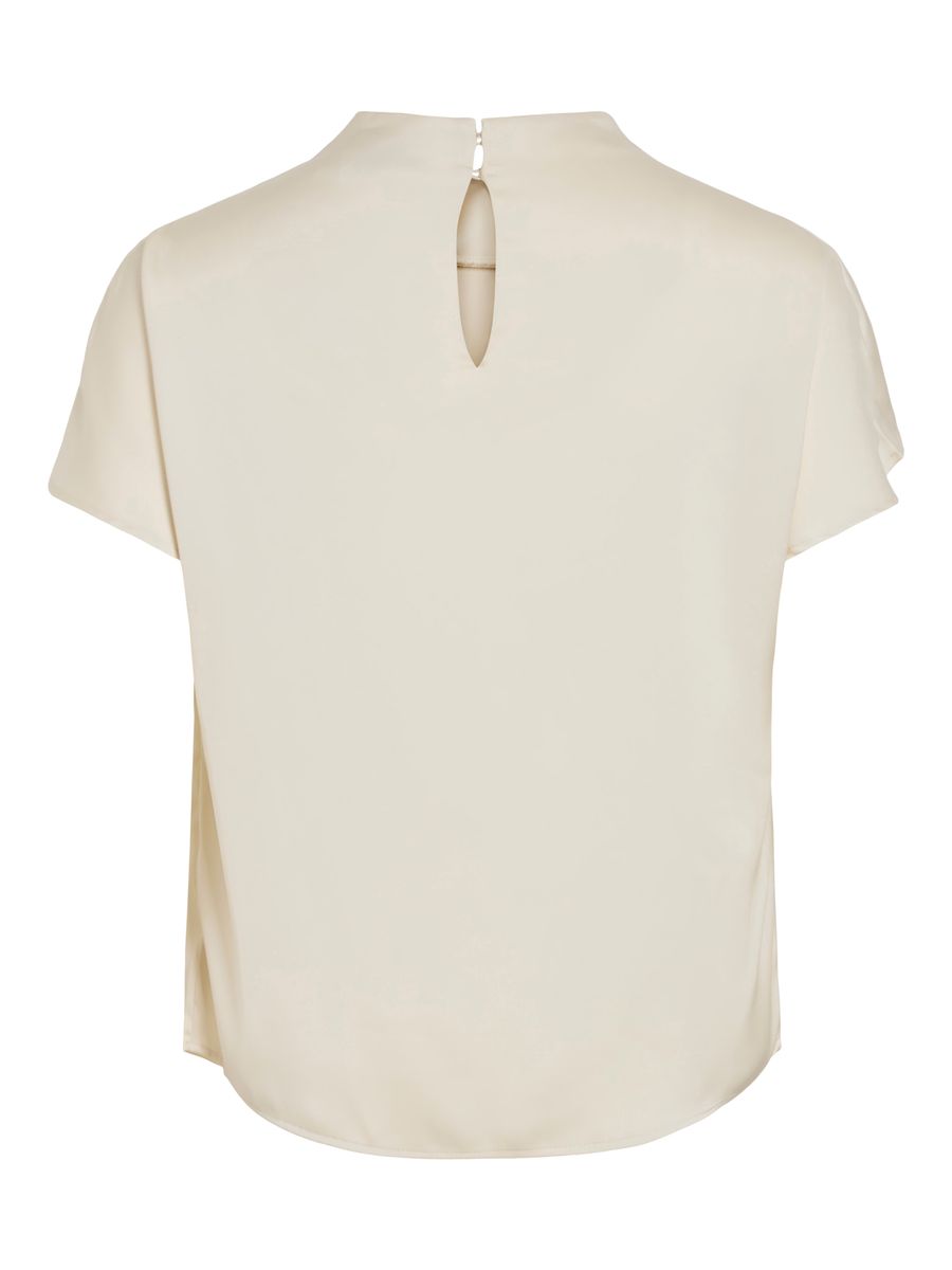VIELMINA FUNNEL NECK S/S TOP/1