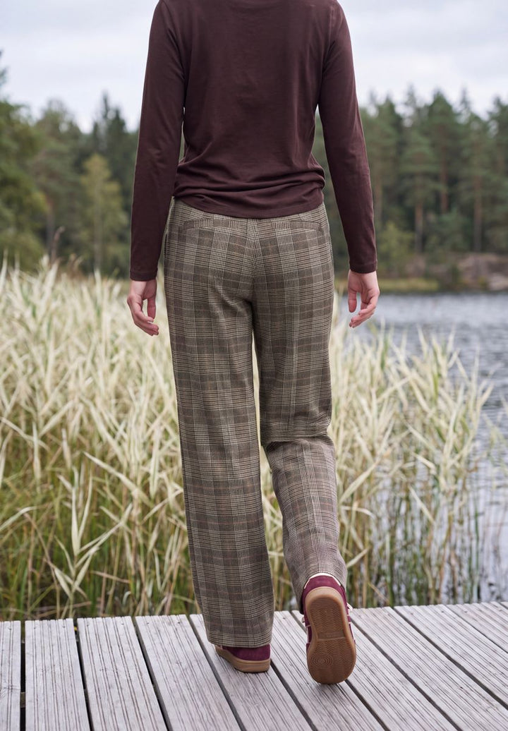 High Waist Wide Leg Hose im Loose Fit