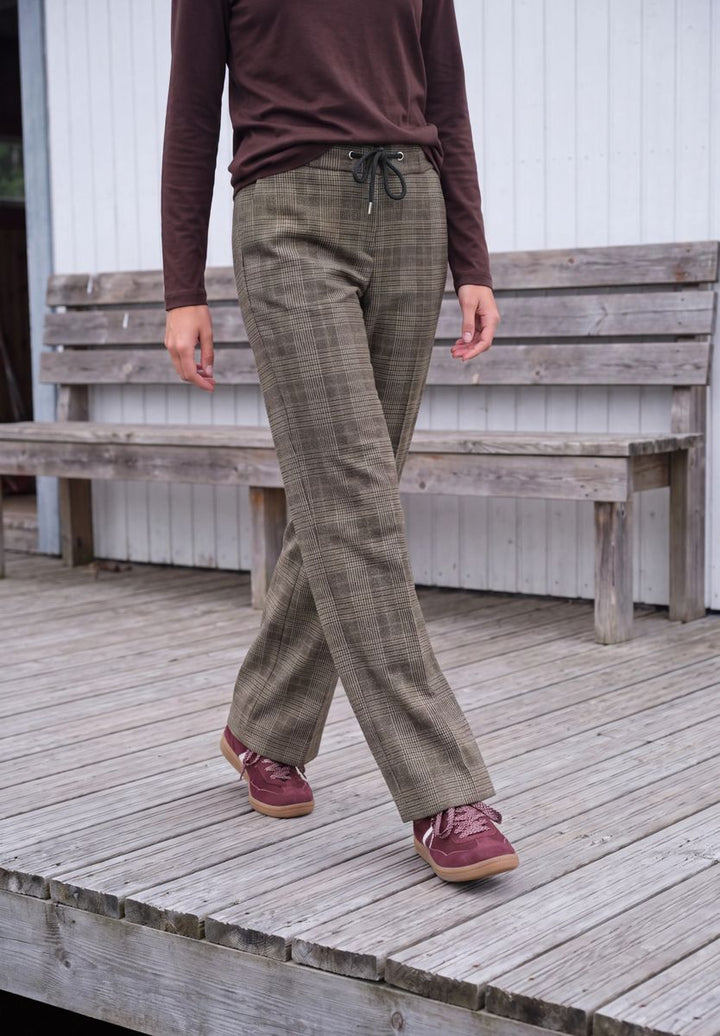 High Waist Wide Leg Hose im Loose Fit