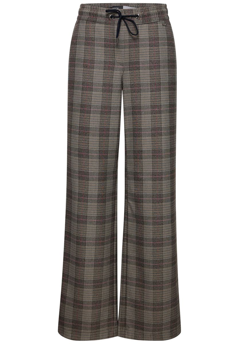 High Waist Wide Leg Hose im Loose Fit