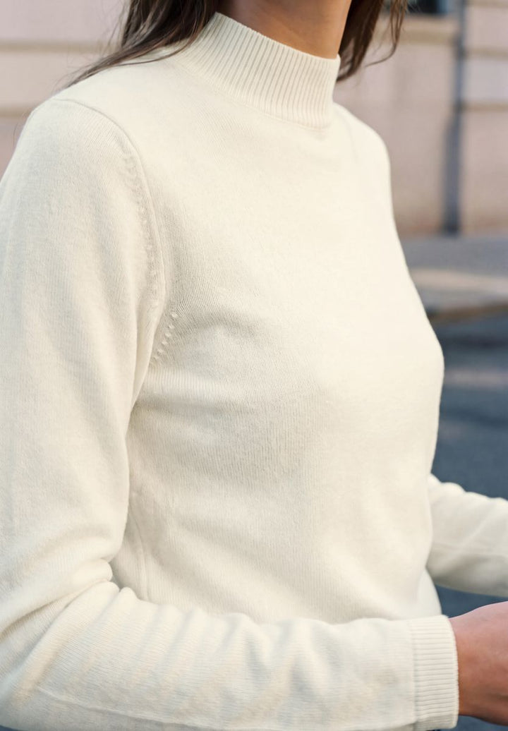 Langarm Pullover mit Turtle Neck