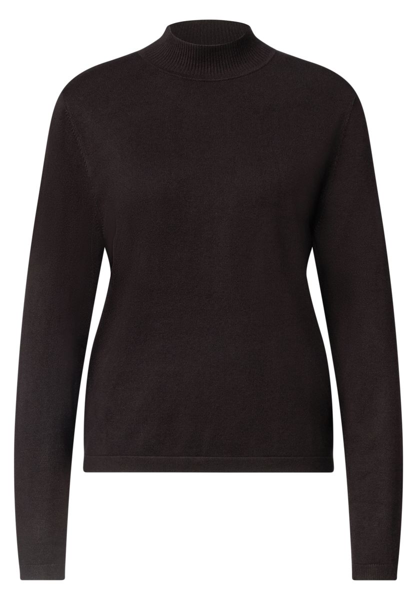 Langarm Pullover mit Turtle Neck
