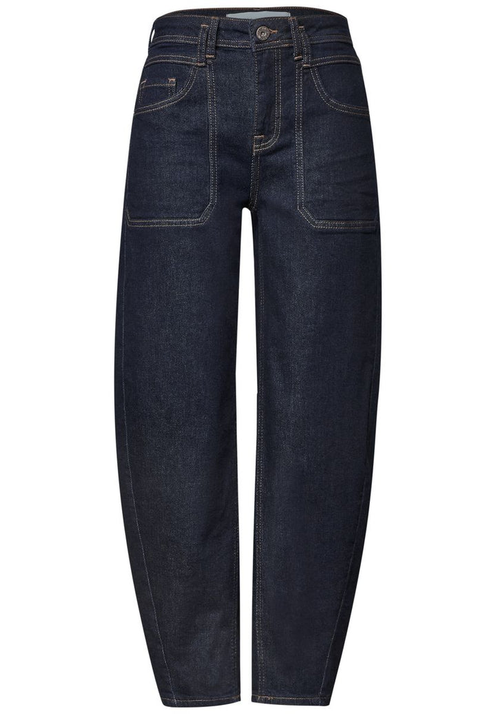 Relaxed Barrel Leg Leg Jeans im Loose Fit