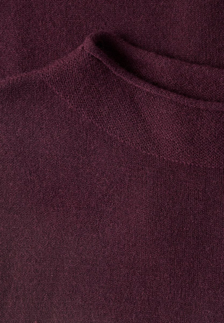 Kurzarm Pullover mit Turtle Neck